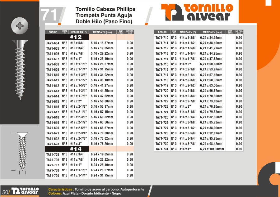 Tornillo Alvear